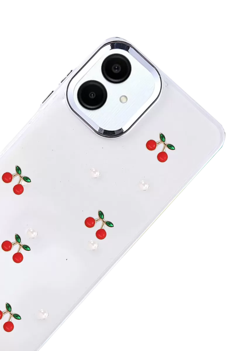Newface Samsung Galaxy A07 4G Fiyonk Desenli Kapak - Desen 9