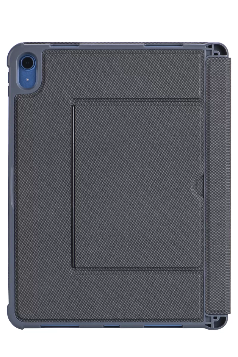 Newface Apple T5508D iPad 2022 10.9 (10.Nesil) Kılıf Palermo Ledli Klavyeli Standlı Tablet Kılıfı - Siyah