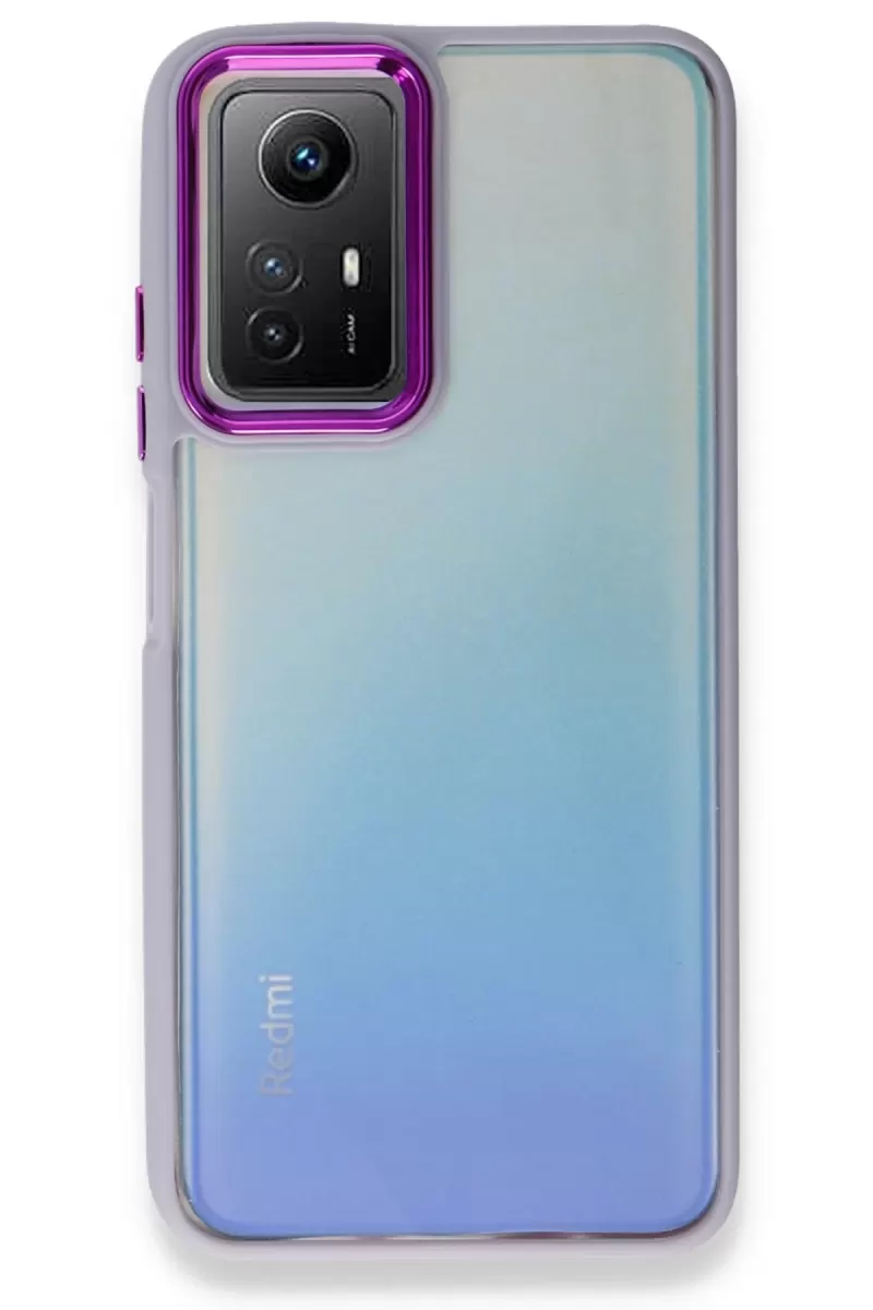 Newface Xiaomi Redmi Note 12S Kılıf Dora Kapak - Lila