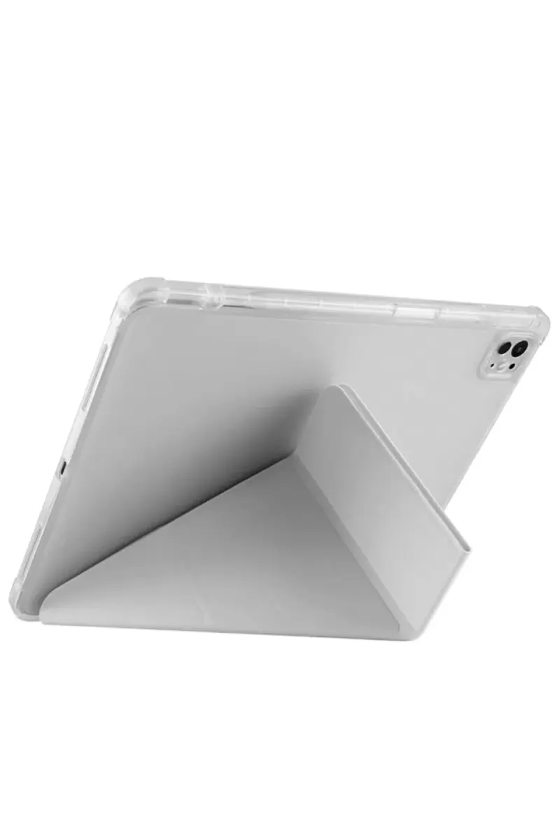 Newface Apple iPad Pro 13 (2024) Kılıf Kalemlikli Mars Tablet Kılıfı - Rose Gold