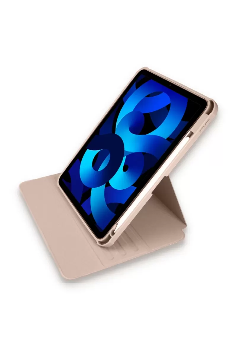 Newface Apple iPad 10.2 (7.nesil) Kılıf Starling 360 Kalemlikli Tablet Kılıf - Rose Gold