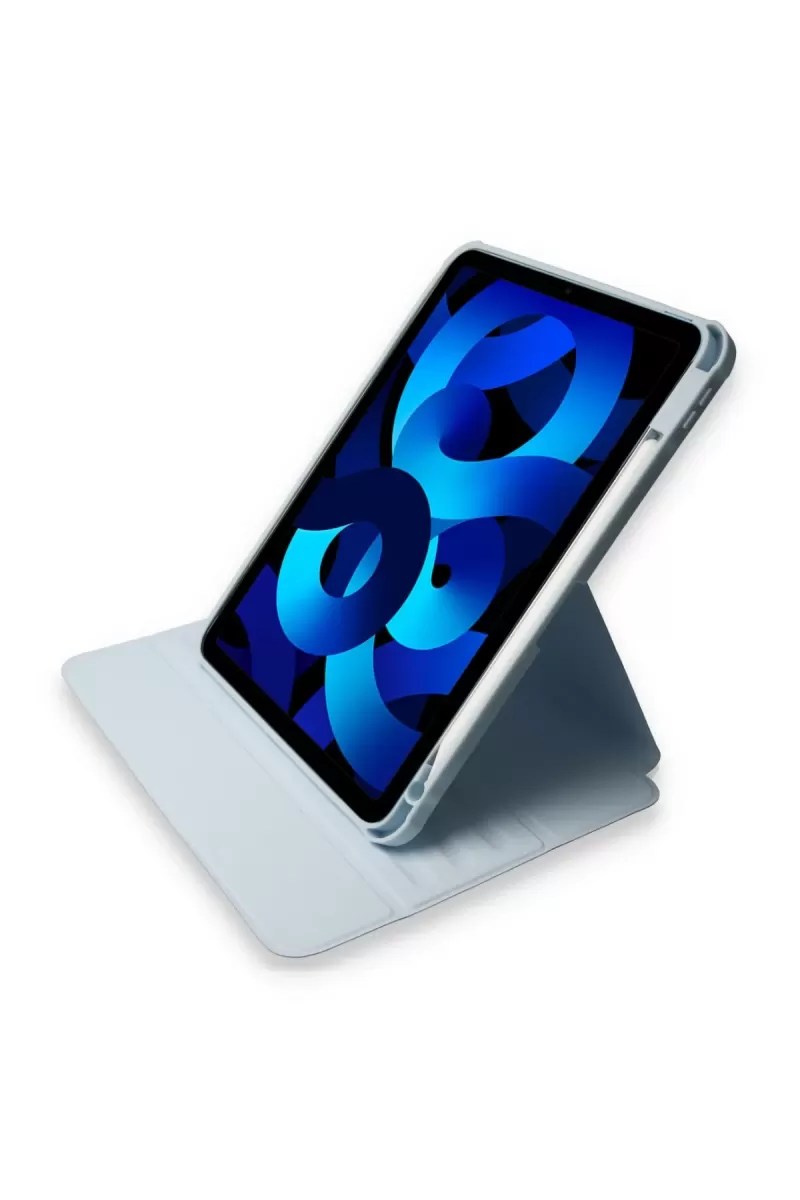 Newface Apple iPad 10.2 (7.nesil) Kılıf Starling 360 Kalemlikli Tablet Kılıf - Mavi