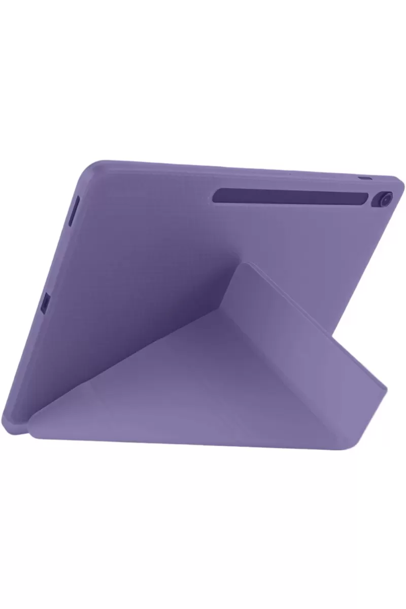 Newface Samsung Galaxy Tab S10 FE Plus 13.1 Kalemlikli Hugo Tablet Kılıfı - Mor