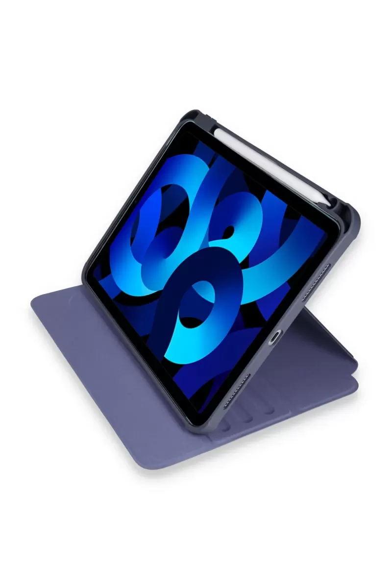 Newface Apple iPad 10.2 (7.nesil) Kılıf Starling 360 Kalemlikli Tablet Kılıf - Lacivert
