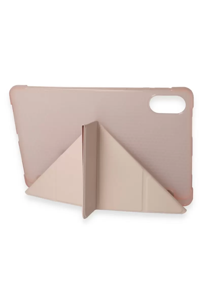 Newface Huawei Honor Pad X9 11.5 Kılıf Kalemlikli Mars Tablet Kılıfı - Rose Gold
