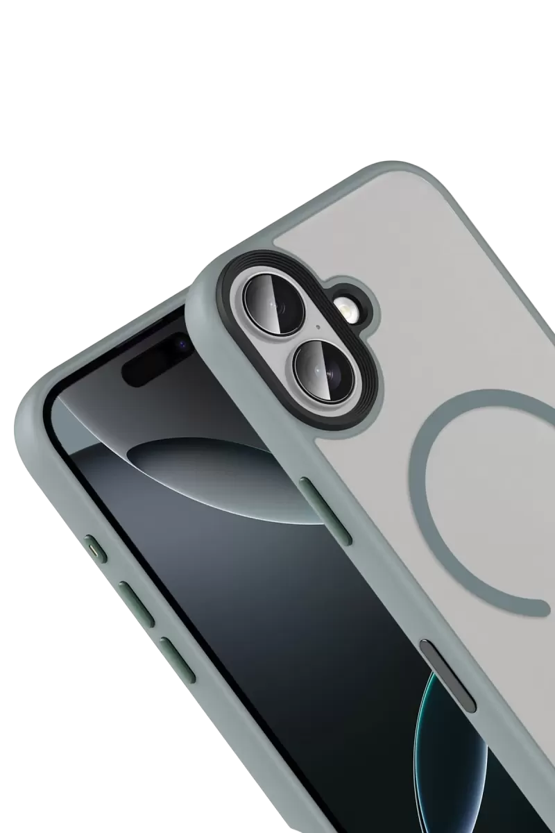 Joko Apple iPhone 17 Megane Magsafe Kapak - Titan Gri