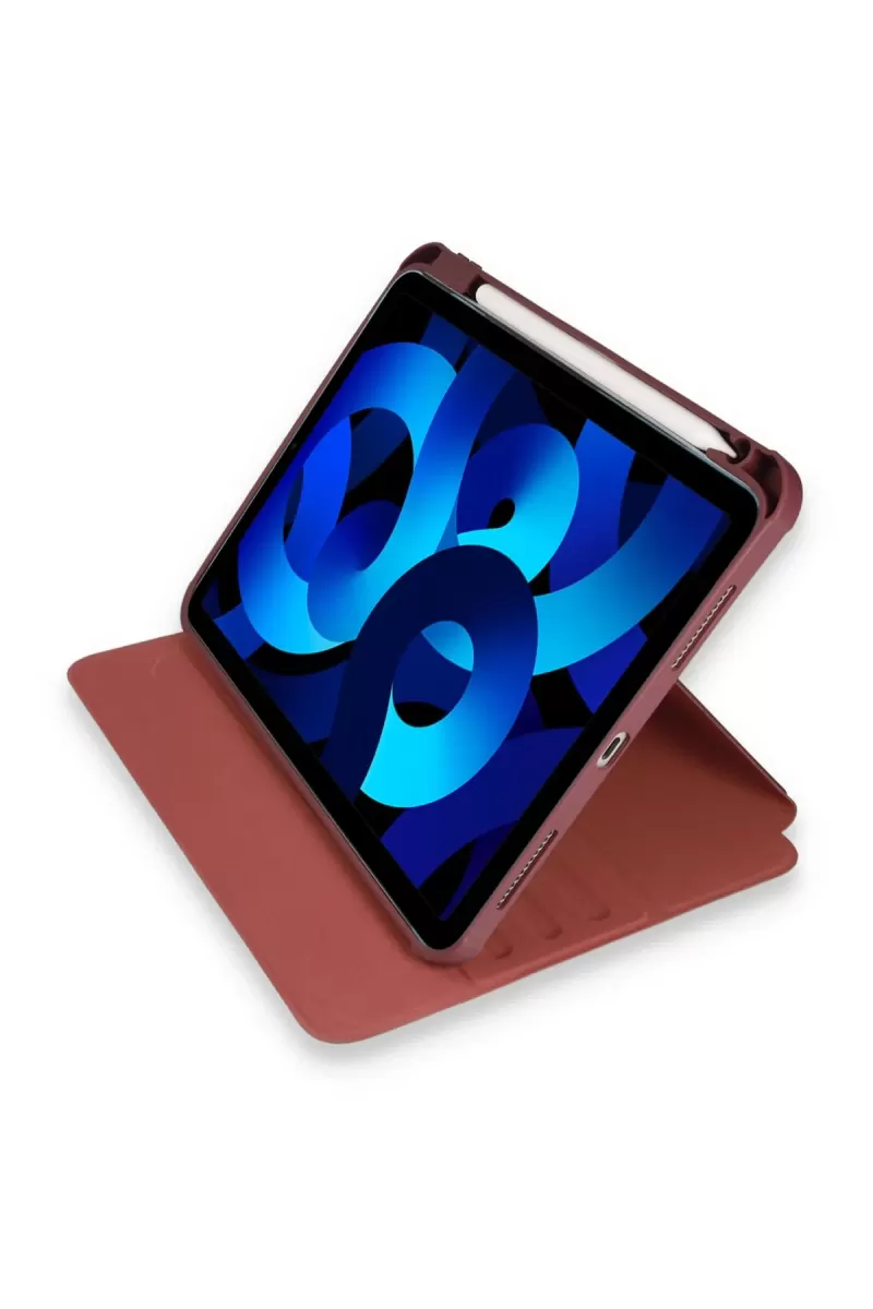 Newface Apple iPad 10.2 (7.nesil) Kılıf Starling 360 Kalemlikli Tablet Kılıf - Mor