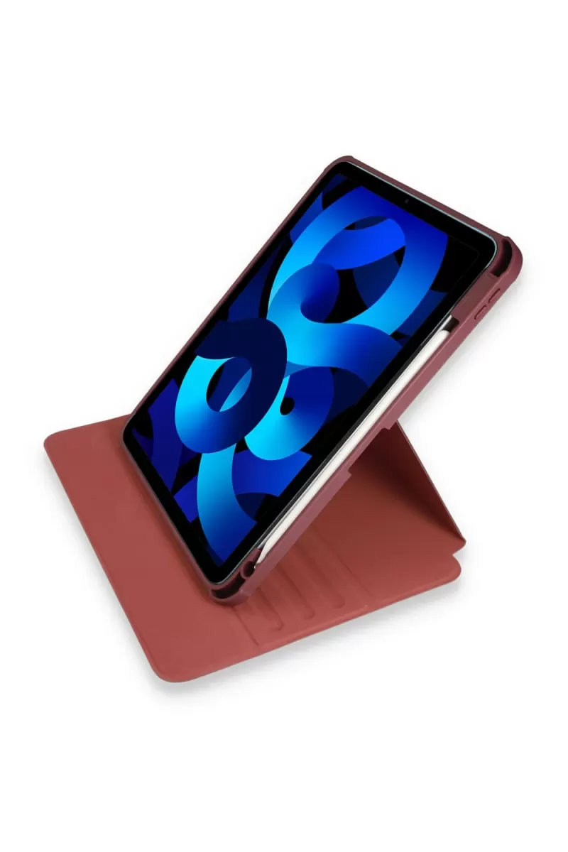 Newface Apple iPad 10.2 (7.nesil) Kılıf Starling 360 Kalemlikli Tablet Kılıf - Mor