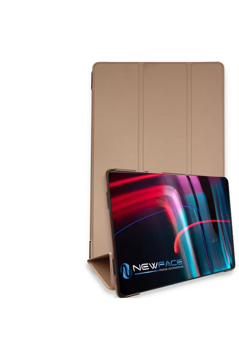 Newface Samsung Galaxy T220 Tab A7 Lite 8.7 Kılıf Tablet Smart Kılıf - Rose Gold