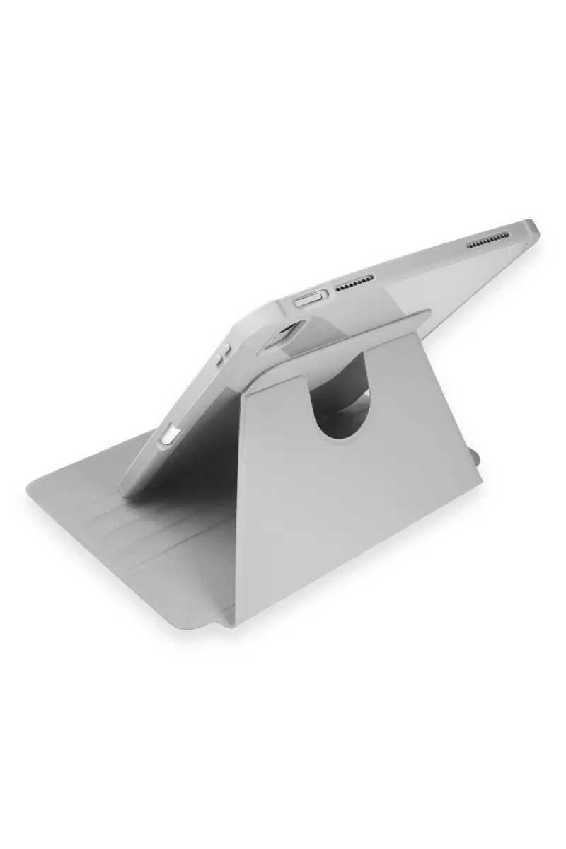 Newface Apple iPad 10.2 (7.nesil) Kılıf Starling 360 Kalemlikli Tablet Kılıf - Gri