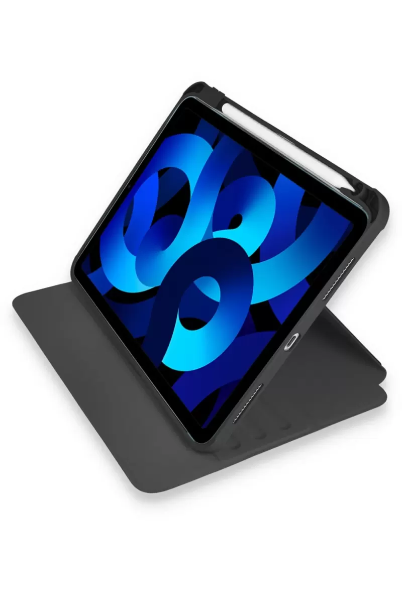 Newface Apple iPad Pro 11 (2021) Kılıf Starling 360 Kalemlikli Tablet Kılıf - Siyah