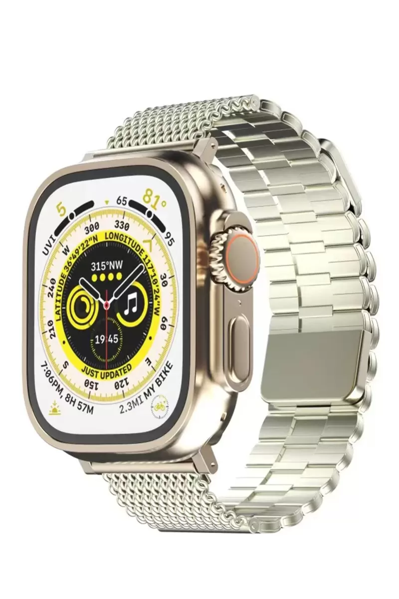 Newface Apple Watch 42mm Ascend Metal Kordon - Yıldız Işığı