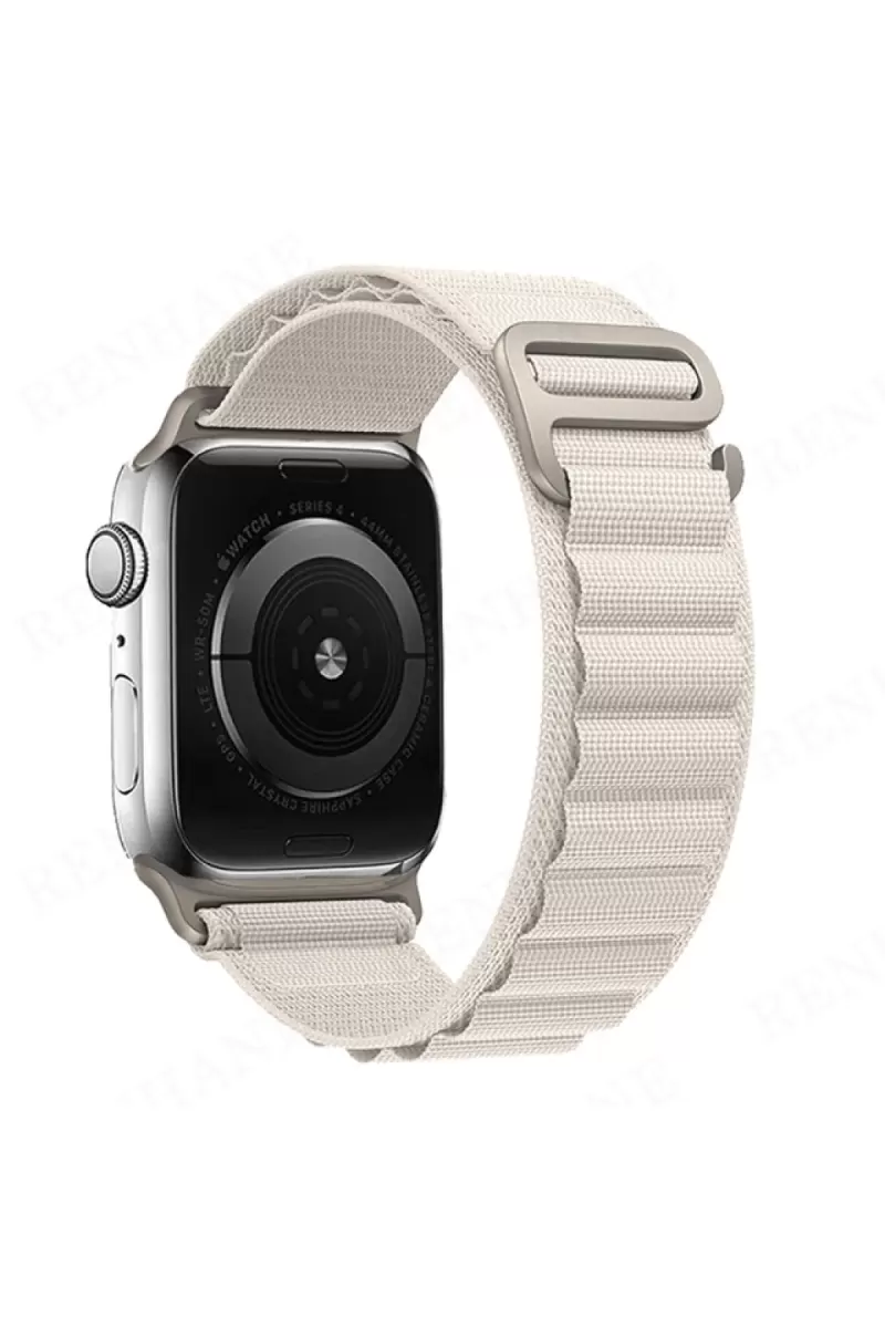 Newface Apple Watch 42mm Mountain Kordon - Beyaz