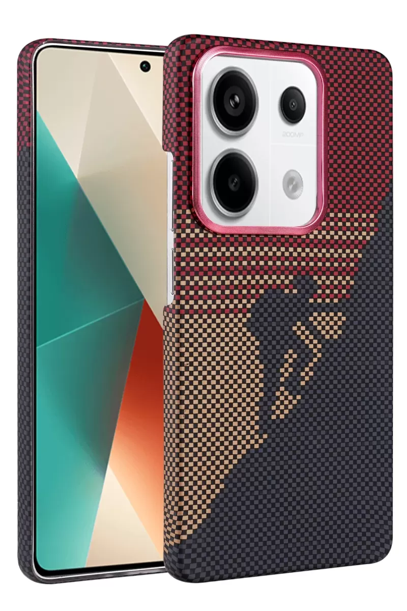 Newface Xiaomi Redmi Note 13 Pro 4G Vega Magsafe Kapak - Kırmızı