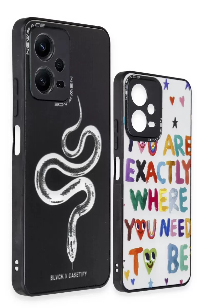 Newface Xiaomi Poco X5 Pro 5G Kılıf Mirror Desenli Kapak - Mirror - 10