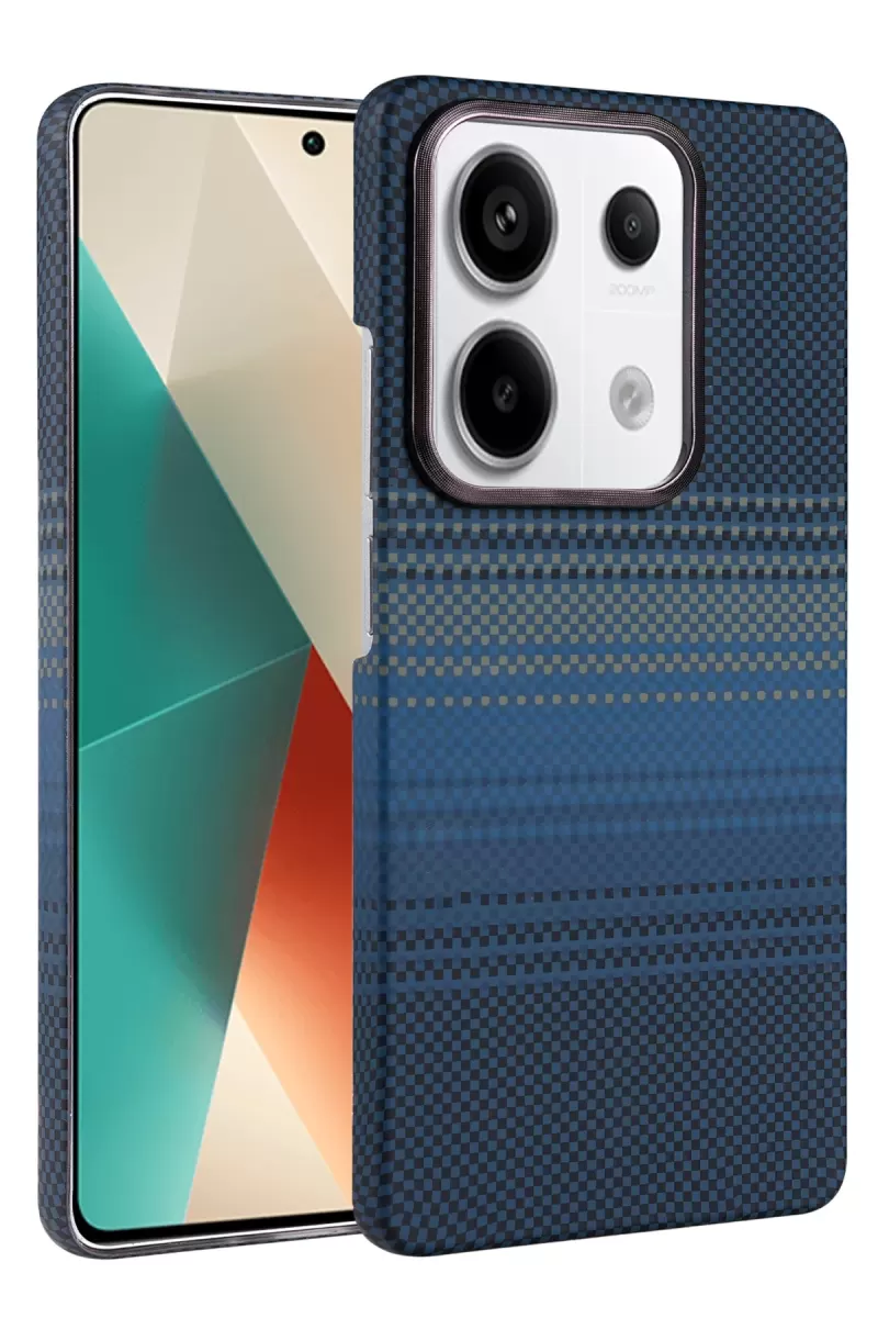 Newface Xiaomi Redmi Note 13 Pro 4G Vega Magsafe Kapak - Mavi
