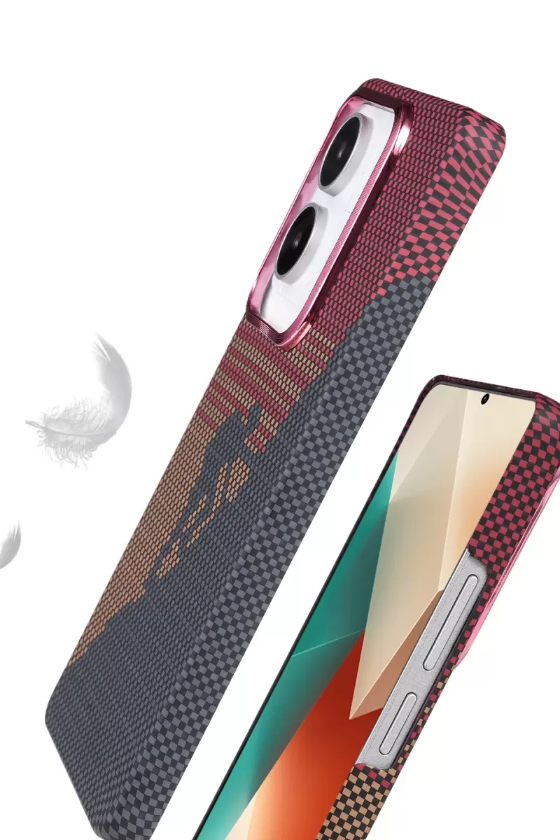 Newface Xiaomi Redmi Note 13 Pro 4G Vega Magsafe Kapak - Çöl Titanyum