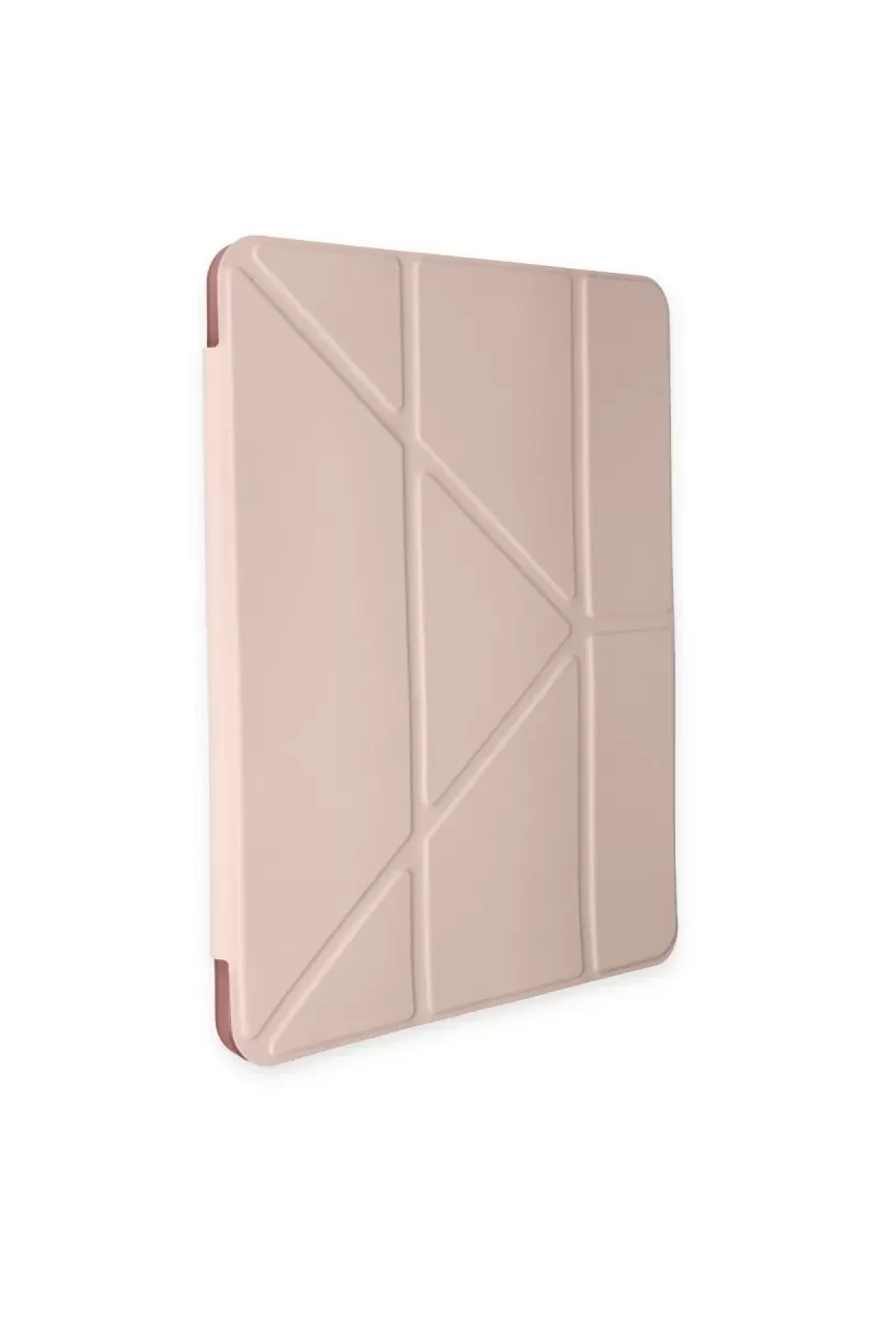 Newface Apple iPad Pro 11 (2018) Kılıf Kalemlikli Mars Tablet Kılıfı - Rose Gold