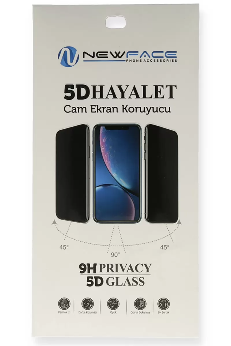 Newface Samsung Galaxy A23 4G 5D Hayalet Cam Ekran Koruyucu