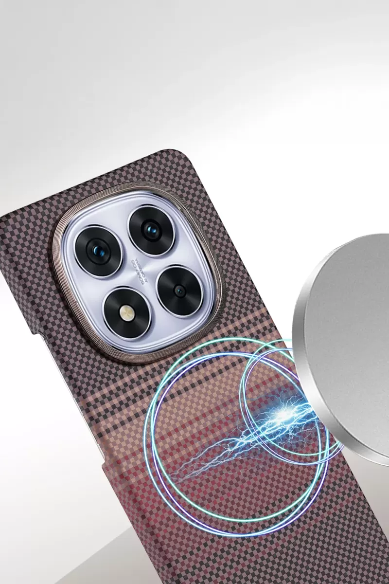 Newface Xiaomi Redmi Note 14 Pro Plus Vega Magsafe Kapak - Mavi