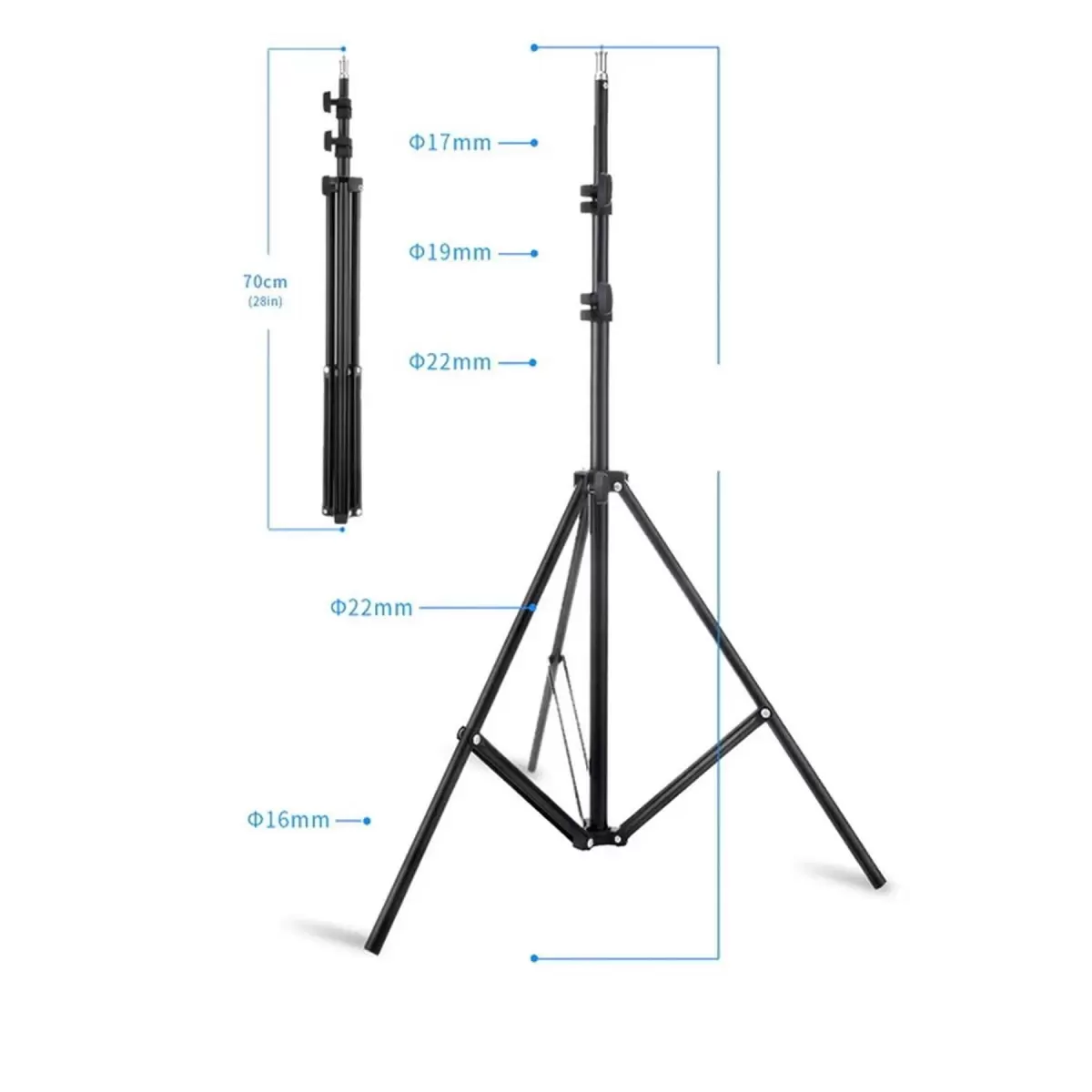 Newface 2.1 Tripod Stand Led Işık İçin