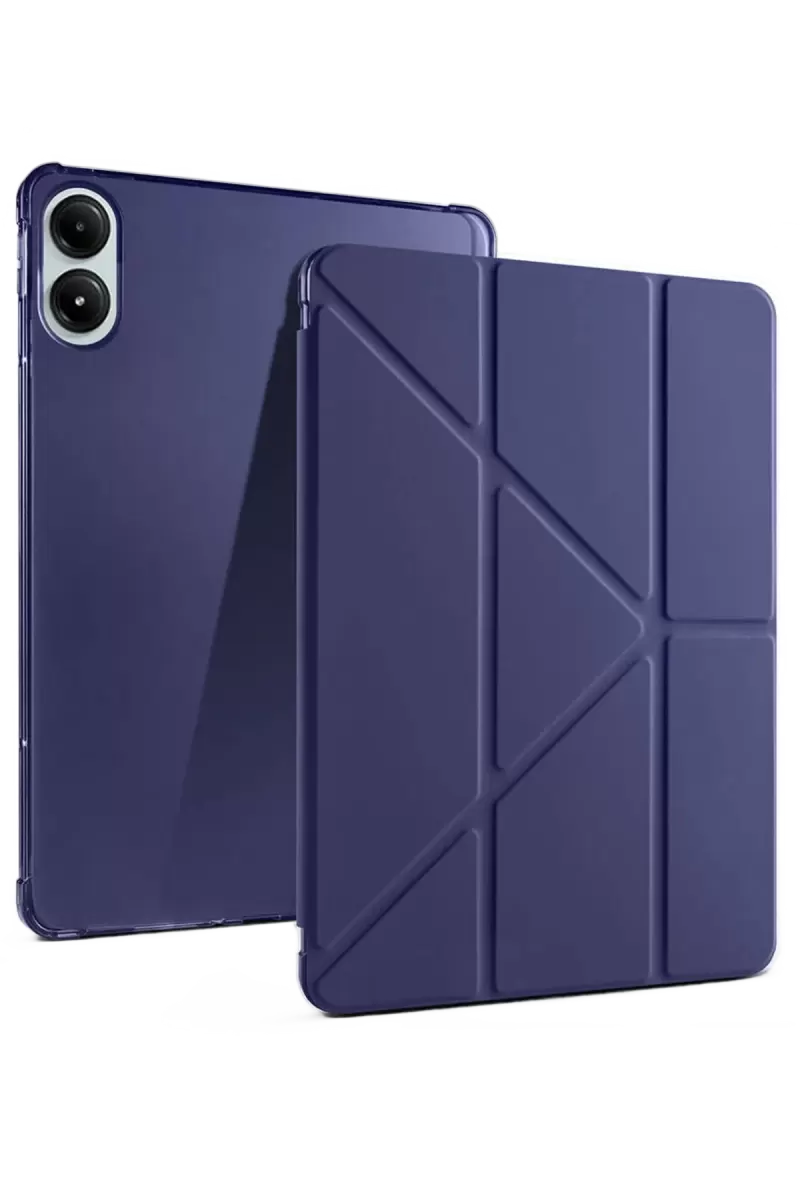 Newface Xiaomi Redmi Pad Pro 12.1 Kılıf Kalemlikli Mars Tablet Kılıfı - Lacivert