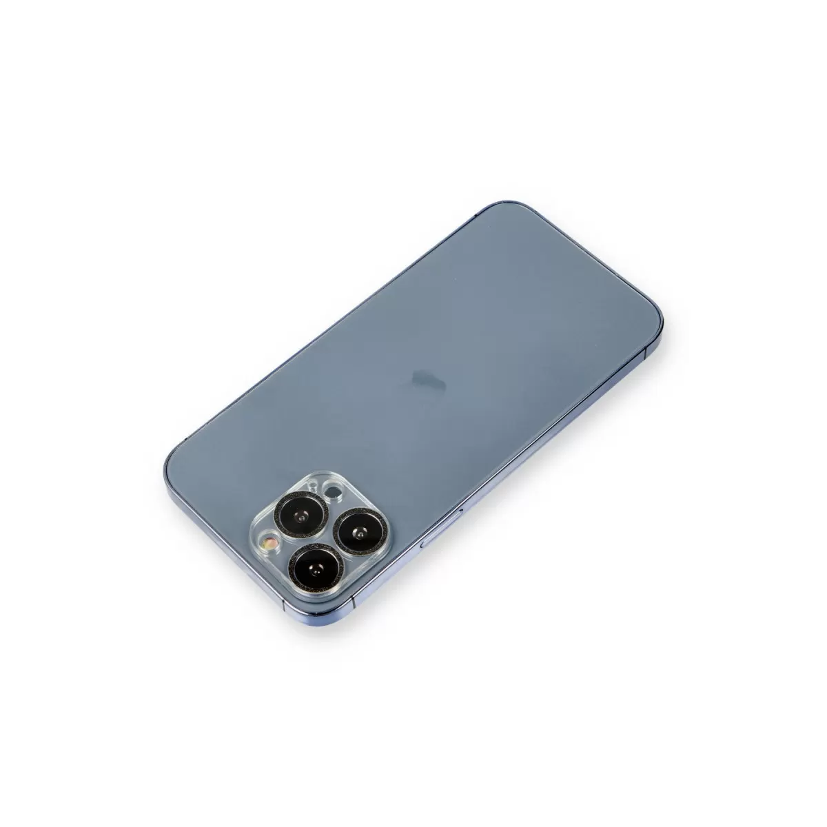 Newface Apple iPhone 12 Pro Max Shine Kamera Lens Koruma Cam - Siyah