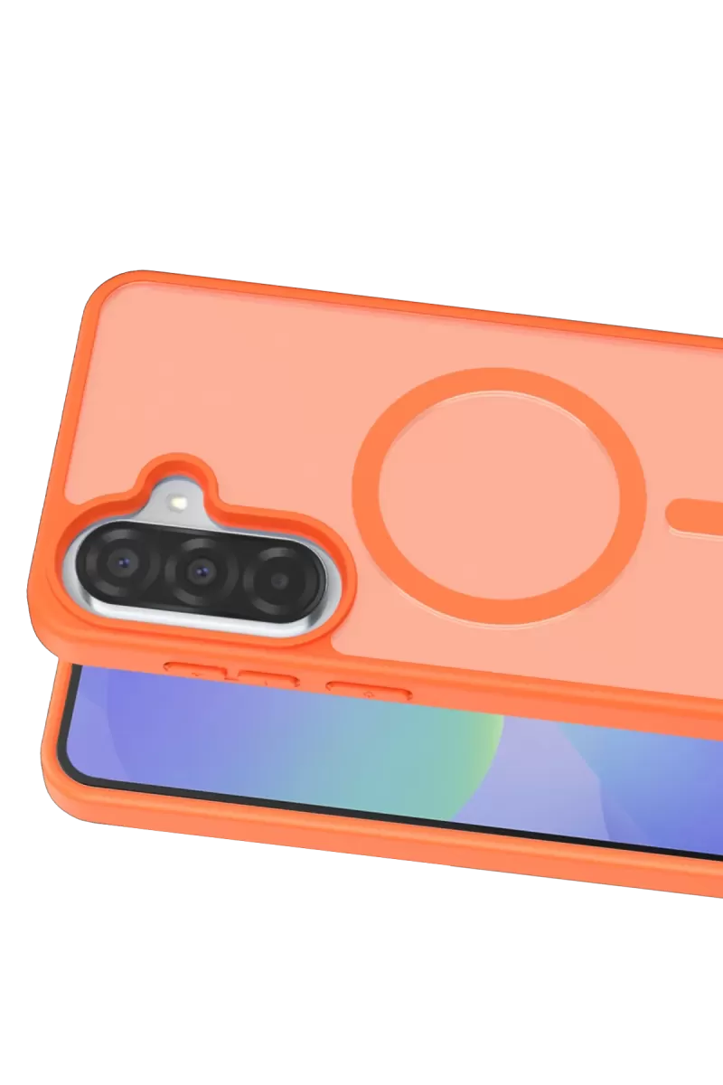Joko Samsung Galaxy A57 5G Jota Magsafe Kapak - Turuncu