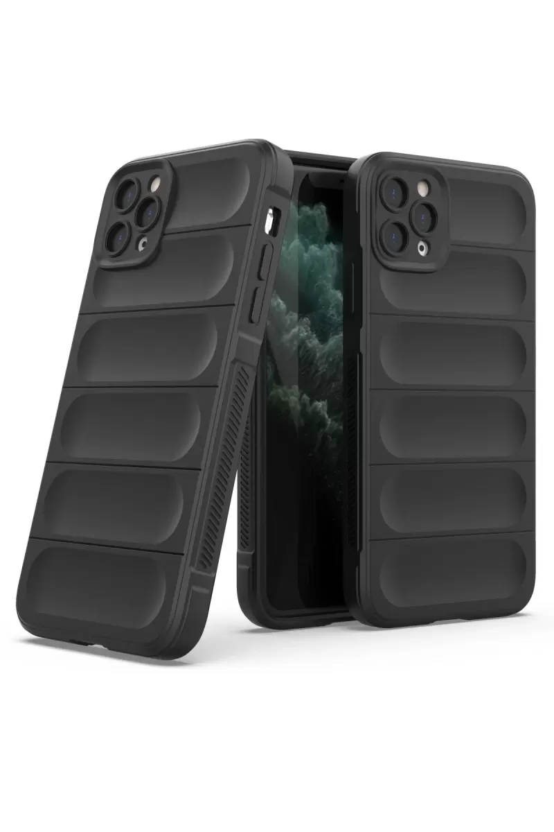 Newface Apple iPhone 11 Pro Kılıf Optimum Silikon - Siyah