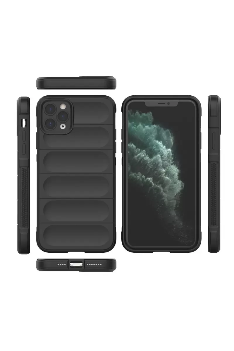 Newface Apple iPhone 11 Pro Kılıf Optimum Silikon - Siyah