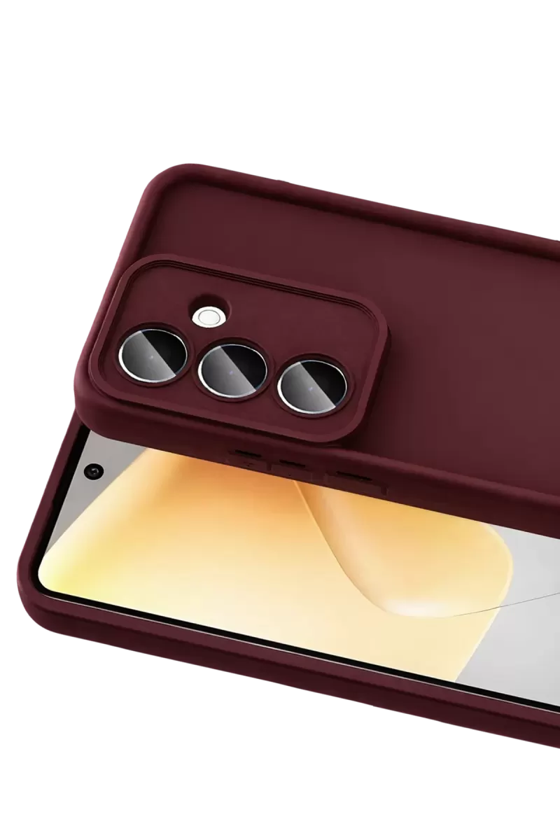 Newface Samsung Galaxy A37 5G Viera Silikon - Bordo