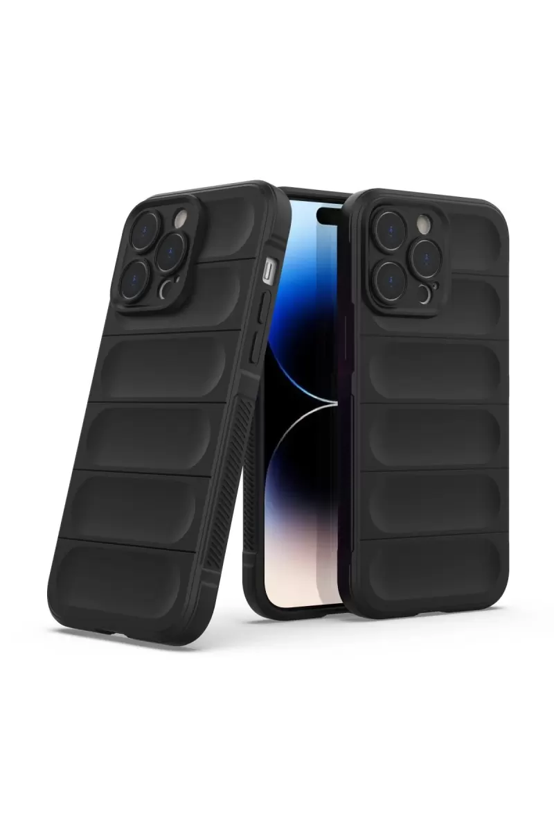 Newface Apple iPhone 13 Pro Kılıf Optimum Silikon - Siyah
