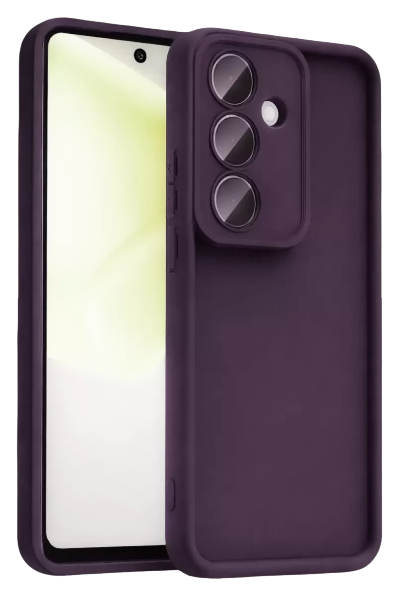Newface Samsung Galaxy A37 5G Viera Silikon - Mürdüm