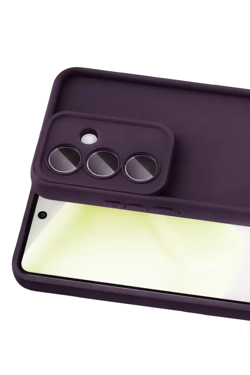 Newface Samsung Galaxy A37 5G Viera Silikon - Mürdüm