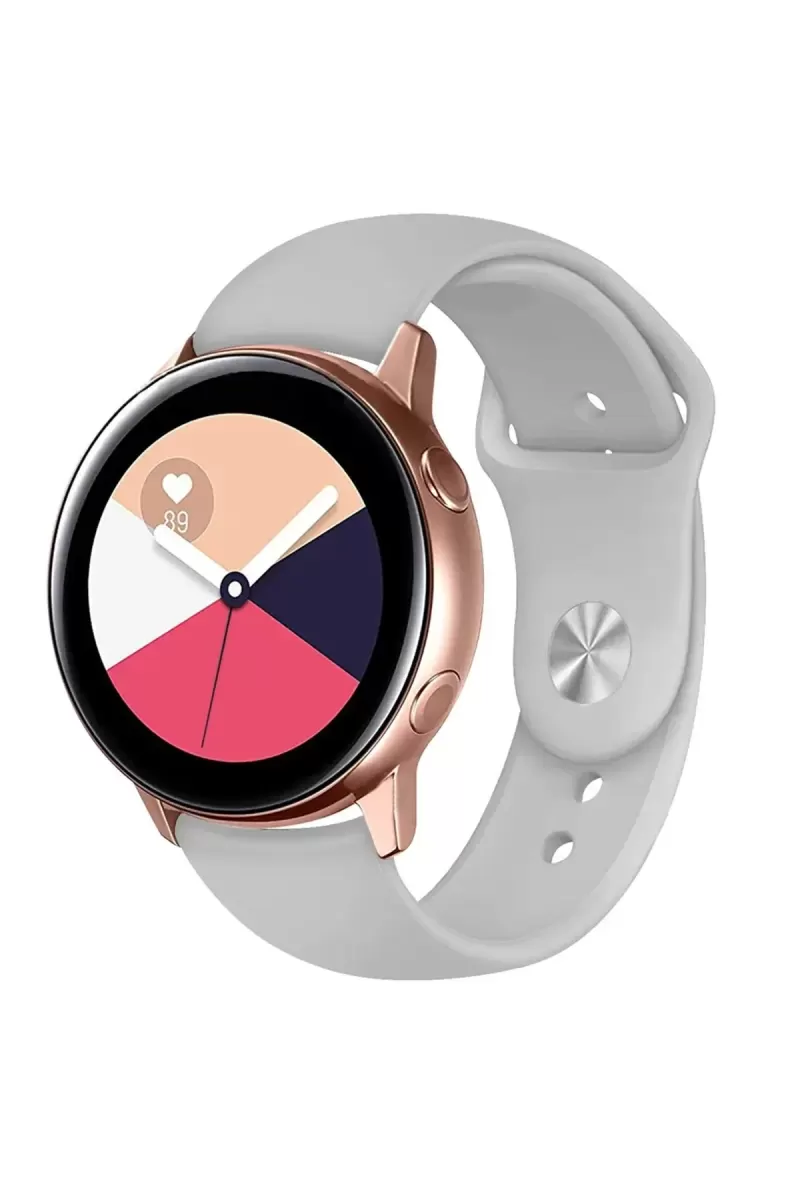 Newface Watch 22mm Klasik Kordon - Açık Gri