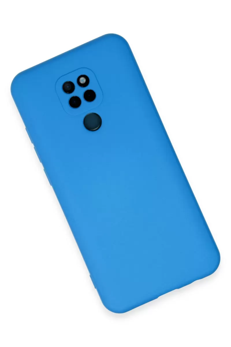 Newface General Mobile GM 20 Kılıf Nano içi Kadife Silikon - Mavi