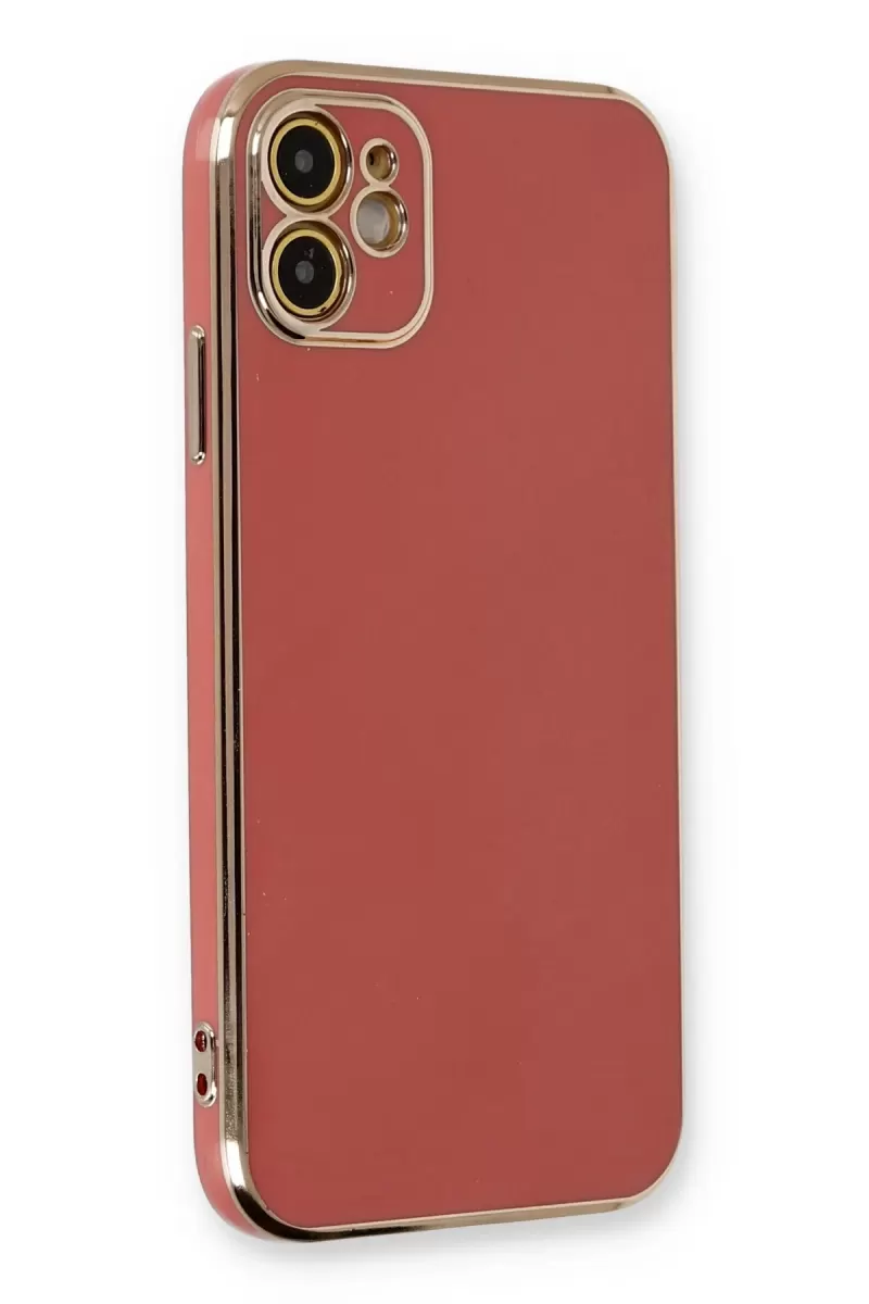 Newface Apple iPhone 11 Kılıf Volet Silikon - Kırmızı