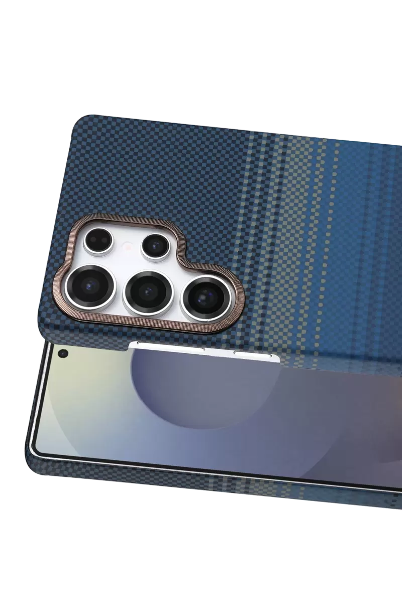 Newface Samsung Galaxy S26 Ultra Vega Magsafe Kapak - Mavi