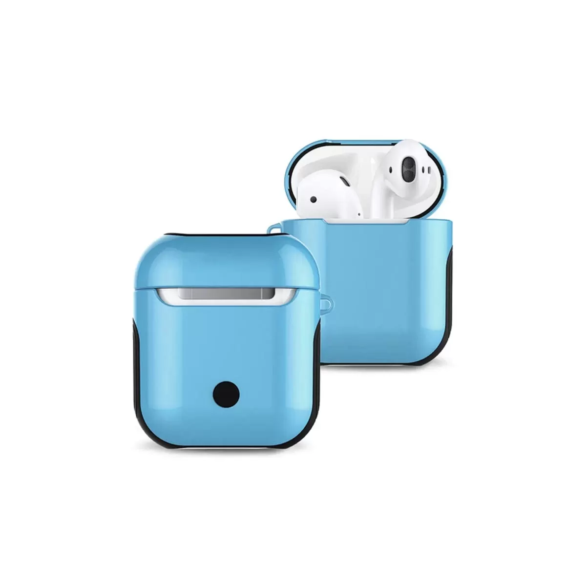 Newface Apple Airpods 2 (2.nesil) 3in1 Kılıf - Mavi