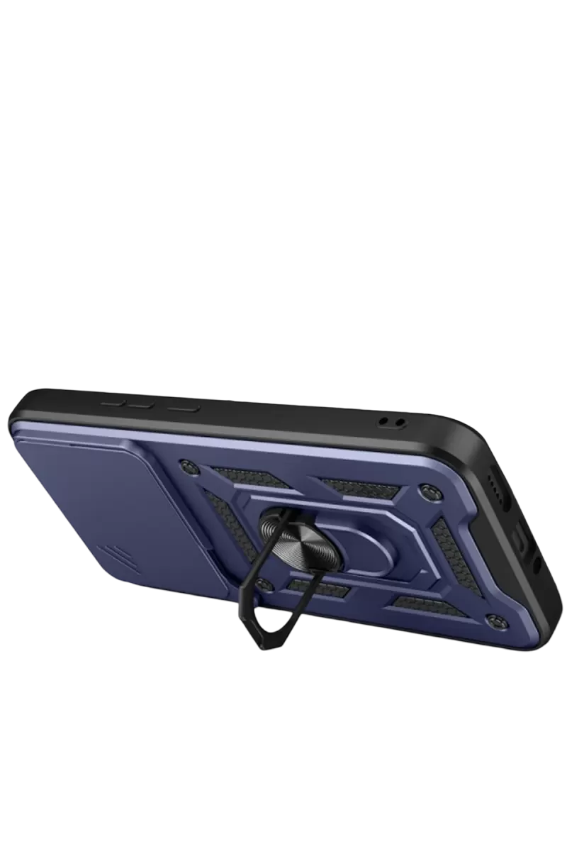 Newface Xiaomi Mi 15T Pro Pars Lens Yüzüklü Silikon - Lacivert
