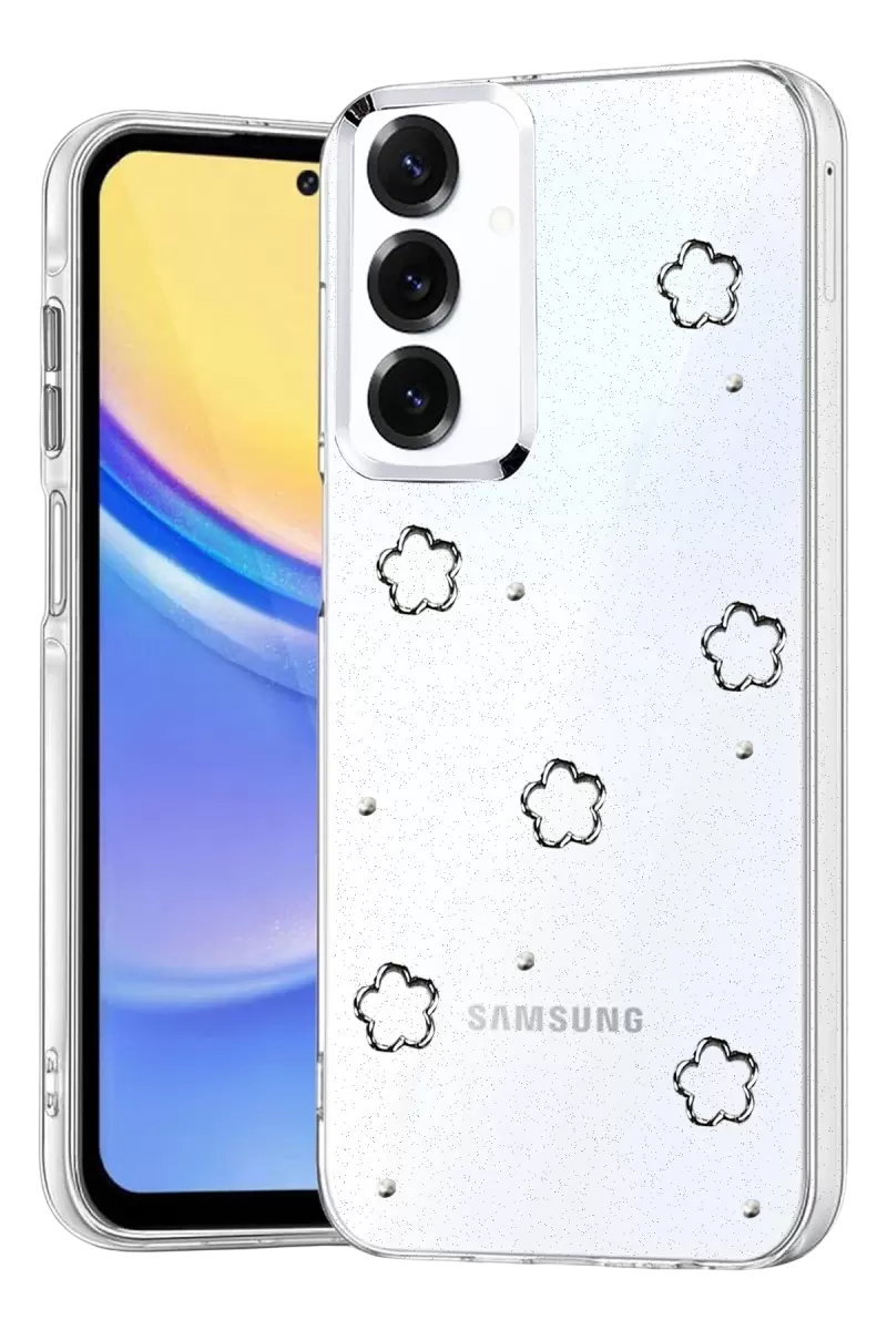 Newface Samsung Galaxy A57 5G Fiyonk Desenli Kapak - Desen 2