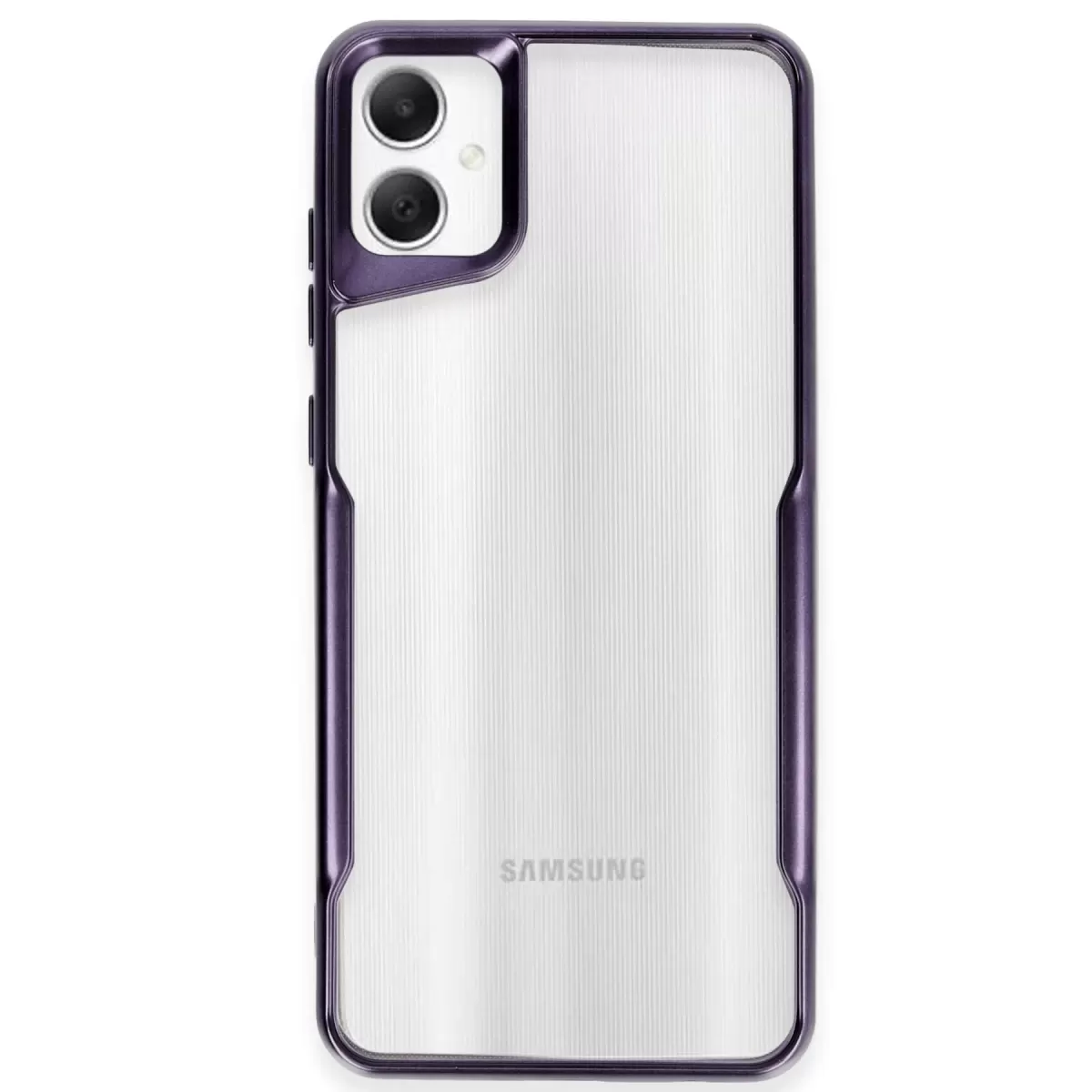 Newface Samsung Galaxy A06 Kılıf Boyi Silikon Kapak - Derin Mor