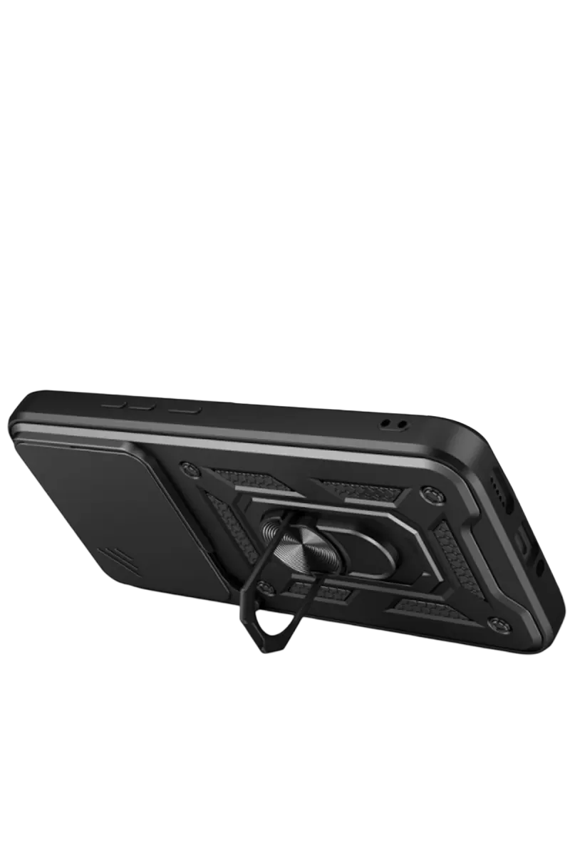 Newface Xiaomi Mi 15T Pro Pars Lens Yüzüklü Silikon - Siyah