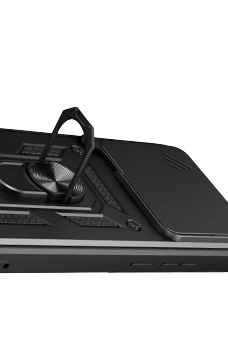 Newface Xiaomi Mi 15T Pro Pars Lens Yüzüklü Silikon - Siyah