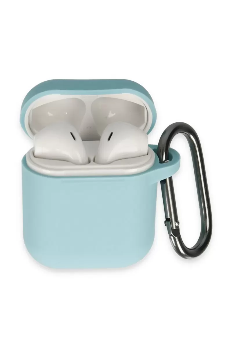Newface Apple Airpods 2 (2.nesil) Hang Kılıf - Turkuaz