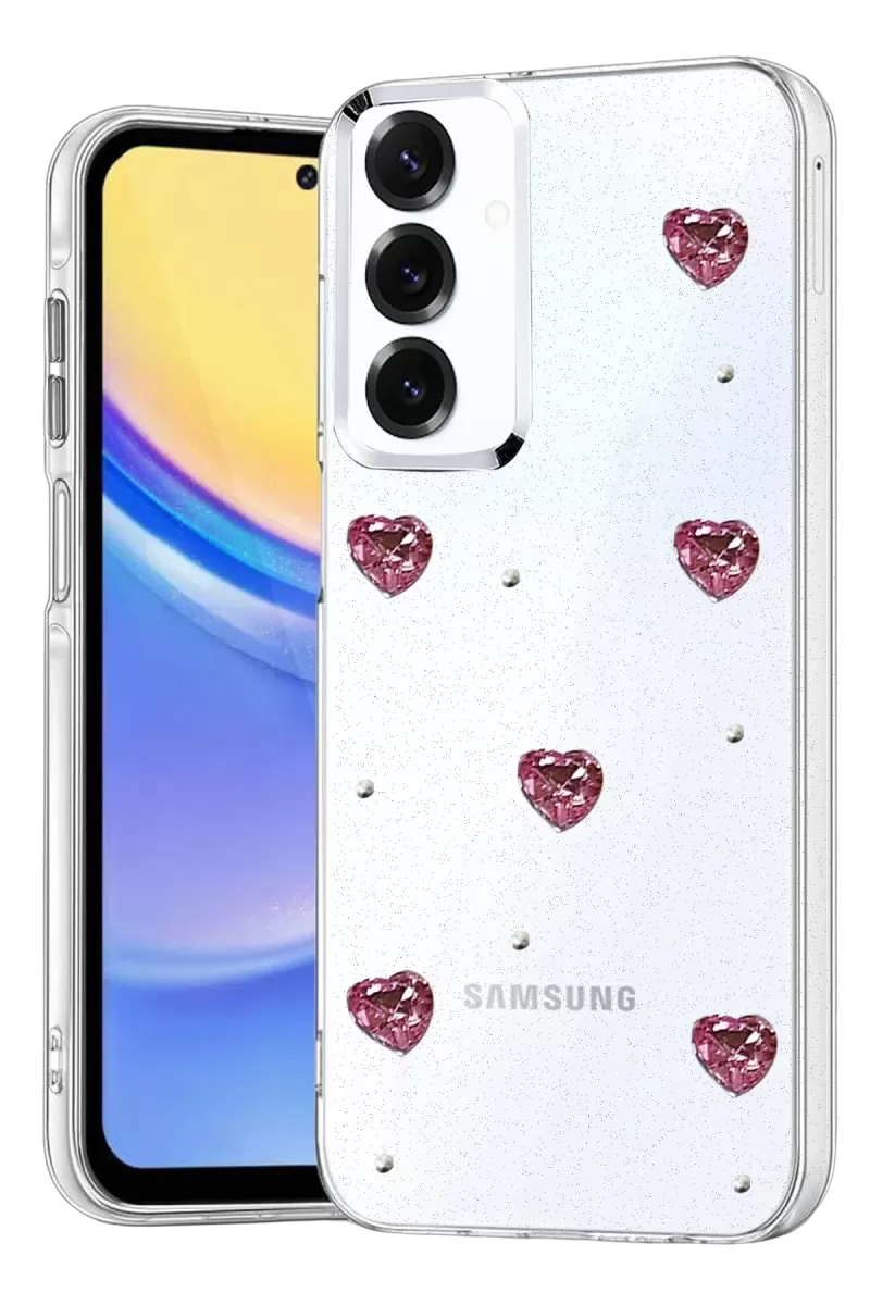 Newface Samsung Galaxy A57 5G Fiyonk Desenli Kapak - Desen 3