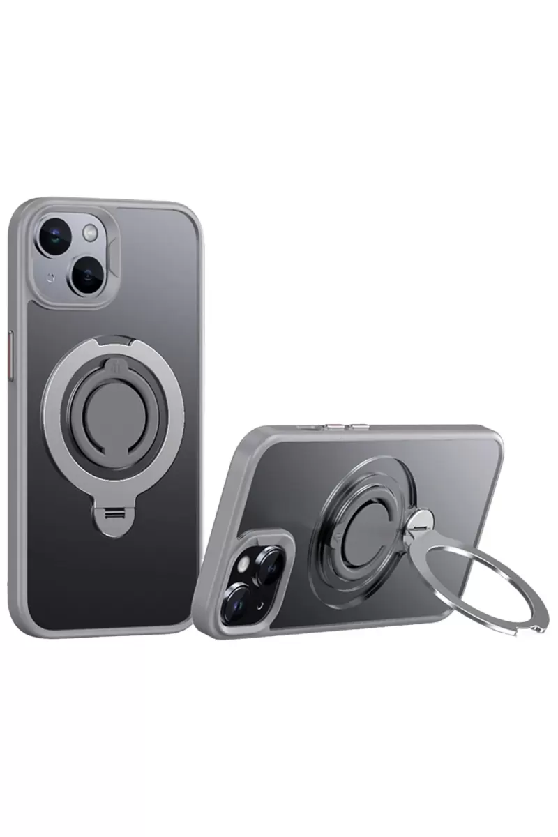 Joko Apple iPhone 12 Avatar 360 Dönen Magsafe Kapak - Titan Gri