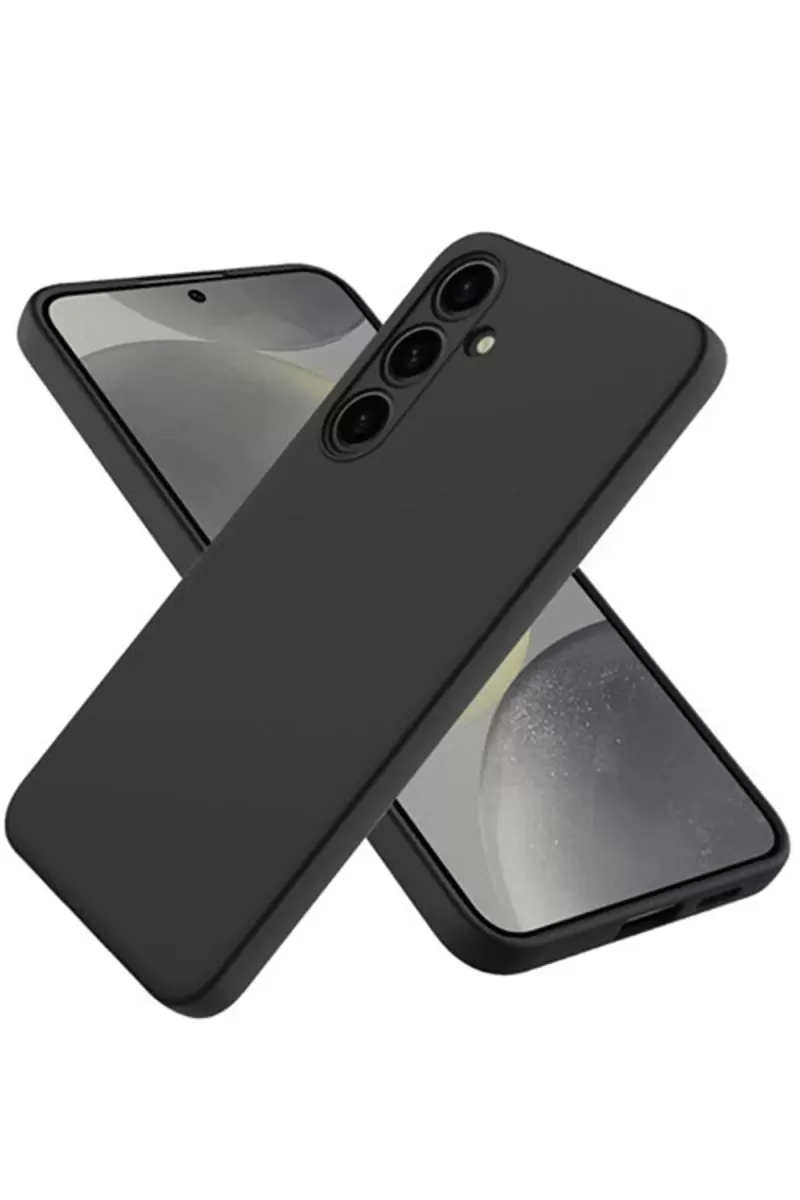 Newface Samsung Galaxy A56 Kılıf Nano içi Kadife Silikon - Siyah
