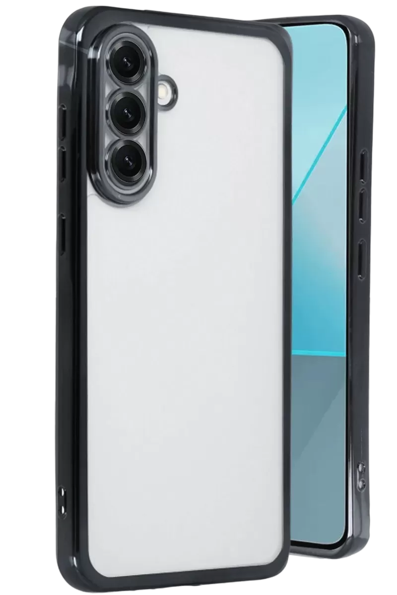 Newface Samsung Galaxy A17 5G Razer Lensli Silikon - Siyah