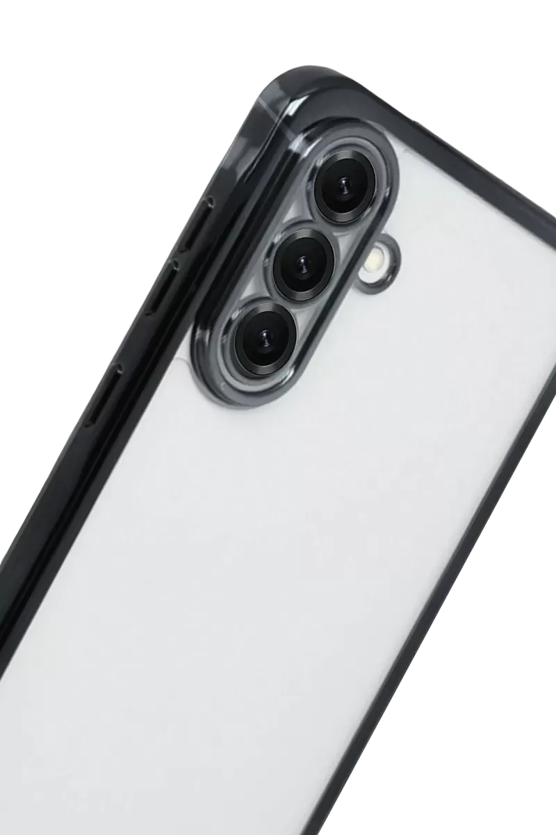 Newface Samsung Galaxy A17 5G Razer Lensli Silikon - Siyah